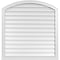 Ekena Millwork Arch Top Surface Mount PVC Gable Vent: Functional, w/ 2"W x 2"P Brickmould Sill Frame, 38"W x 40"H GVPAR38X4003SF - alternate 1